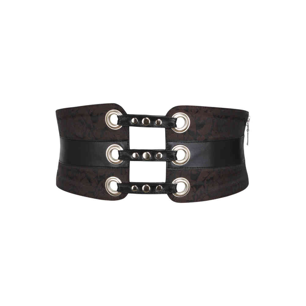 Attitude Corsets - Clarrisa Korset Taille riem - Bruin